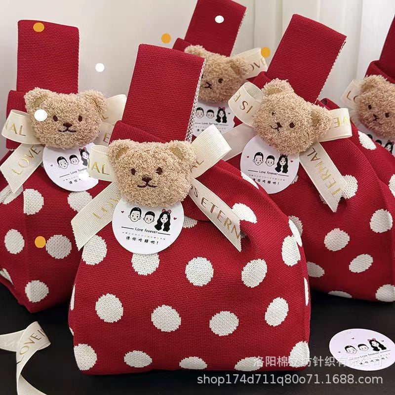 Baby's full moon celebration gift bag, birthday snack bag, 100-day celebration gift bag, first birthday gift bag, large gift bag, candy bag