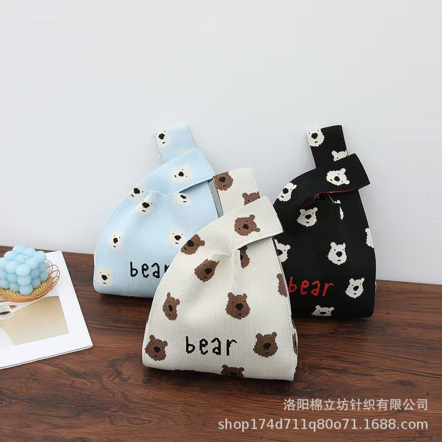 Candy bags, birthday party favor bags, full moon celebration bags, first birthday bags, 100-day baby gift bags, practical knitted bags, tote bags, and gift bags.